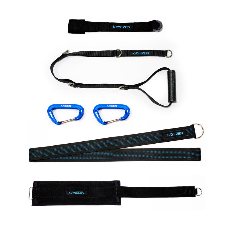 THE KAYEZEN VECTOR ACCESSORY PACK ALLOW YOU TO USE THE SYSTEM TO ITS FULL POTENTIAL, INCLUDES: 1 DOOR ANCHOR, 1 LONG STRAP LOOP HA, SOLD AS EACH KAYEZ