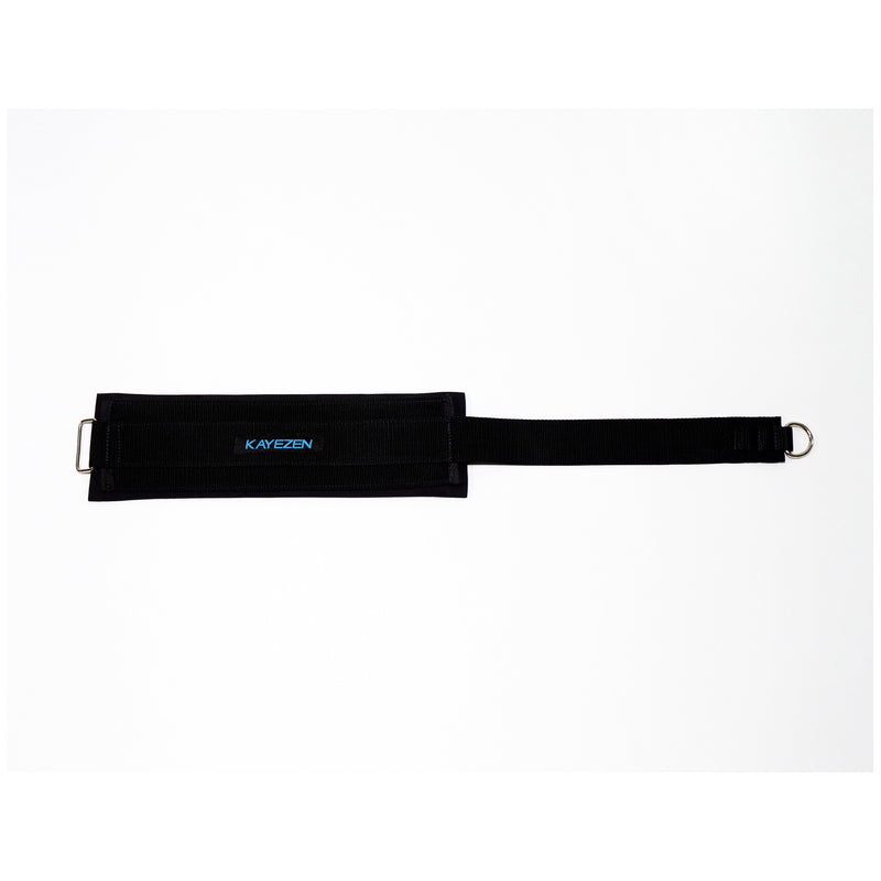 KAYEZEN VECTOR ADJUSTABLE D-RING THIGH STRAP, BLACK, NYLON, 28”L, FITS MOST SSERS, COMFORTABLE PAD IS 15”LX4.5W, REMAINING STRAP I, SOLD AS EACH KAYEZ