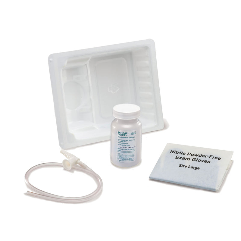 SUCTION CATHETER TRAY, STERILE WATER, 10FR, 24 TRAY/CS, SOLD AS CASE CARDINAL 261