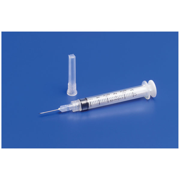 SYRINGE ONLY, 20ML, ECCENTRIC TIP, 1CC GRADUATIONS, 50/BX, 6 BX/CS, SOLD AS CASE CARDINAL 261