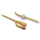 FOLEY CATHETER, SILICONE-COATED, LATEX, 16FR, 5CC BALLOON, 2-WAY, 17", 10/CTN, SOLD AS CARTON CARDINAL 261