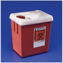 SHARPS CONTAINER, 2.2 QT, RED, 60/CS, SOLD AS CASE CARDINAL 261