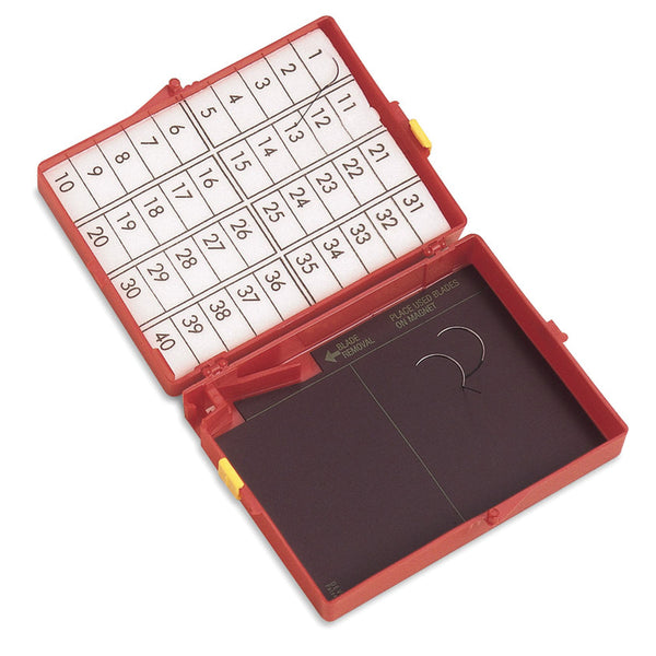 NEEDLE COUNTER 1230, MAGNETIC, 30/30 COUNT/ CAPACITY, DOUBLE BLACK MAGNET, 12/BX, 8 BX/CS, SOLD AS CASE CARDINAL 261