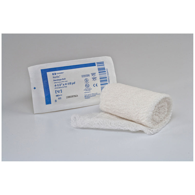 GAUZE ROLLS, NON-STERILE, 6-PLY, BULK & PACKED 12S, 4½" X 4.1 YDS, 12/BX, 4 BX/CS, SOLD AS CASE CARDINAL 261