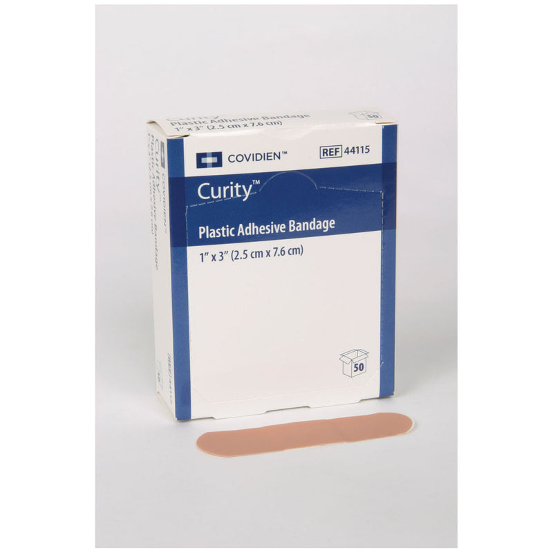 ADHESIVE BANDAGE, ¾" X 3", PLASTIC, 50/BX, 24 BX/CS, SOLD AS CASE CARDINAL 261