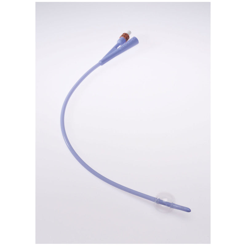 SILICONE FOLEY CATHETER, TEMPERATURE SENSITIVE, 5CC, 2-WAY, 14FR, 12/CTN, SOLD AS CARTON CARDINAL 261