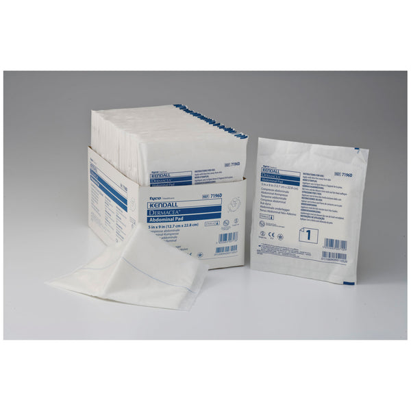 ABDOMINAL PAD, 5" X 9", NON-STERILE, BULK, 880/CS, SOLD AS CASE CARDINAL 261