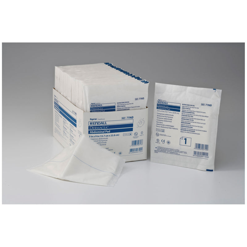 ABDOMINAL PAD, 5" X 9", NON-STERILE, BULK, 880/CS, SOLD AS CASE CARDINAL 261