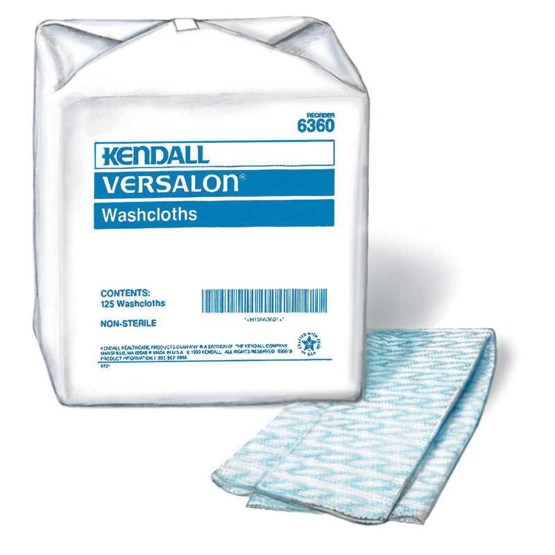 WASHCLOTH, APERTURED FINISH, WHITE, 10" X 13", 50/BG, 15 BG/CS, SOLD AS CASE CARDINAL 261