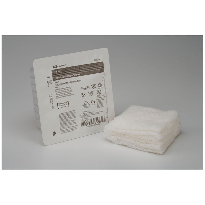 SPONGES, 6" X 6¾", MEDIUM, STERILE 2S IN SOFT POUCH PACKAGE, 40/TRAY, 12 TRAY/CS, SOLD AS CASE CARDINAL 261