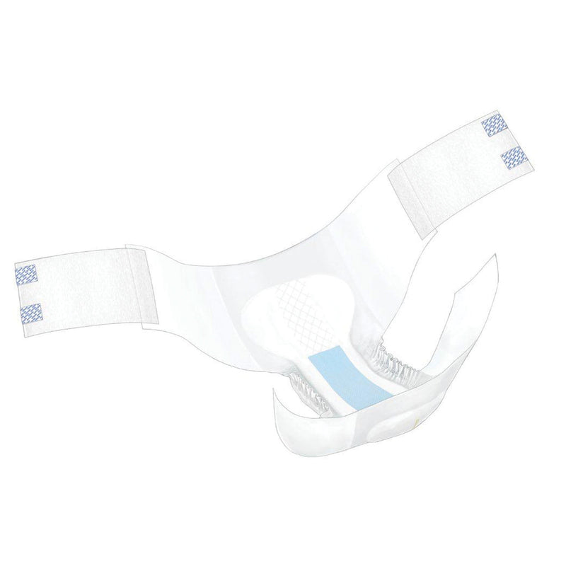 ADULT BRIEF, BARIATRIC, GREEN, CLOTH-LIKE BACKSHEET, REFASTENABLE, WAIST 74"-100", 8/BG, 4 BG/CS, SOLD AS CASE CARDINAL 261