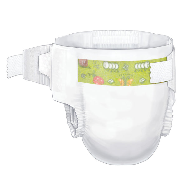 BABY DIAPER, SIZE 2 SMALL/ MEDIUM , 34/BG, 8 BG/CS, SOLD AS CASE CARDINAL 261