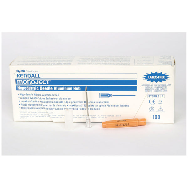HYPO NEEDLE, 19G TW X 1" A, 100/BX, 10 BX/CS, SOLD AS CASE CARDINAL 261