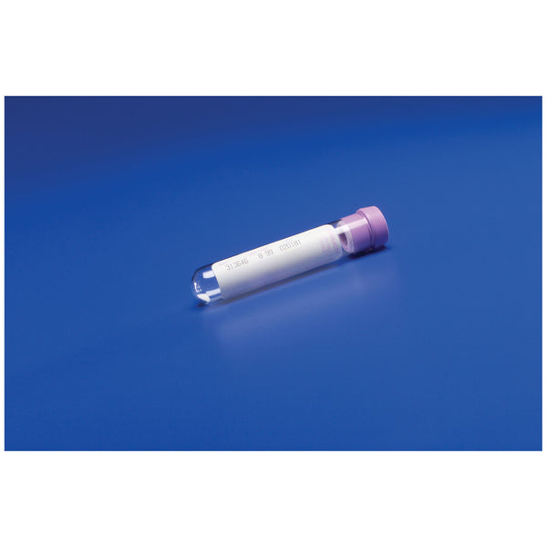 STANDARD BLOOD COLLECTION TUBE, LIQUID ADDITIVE, 13MM X 100MM, 7ML, SILICONE COATED LAVENDER STOPPER, 1000/CS, SOLD AS EACH CARDINAL 261