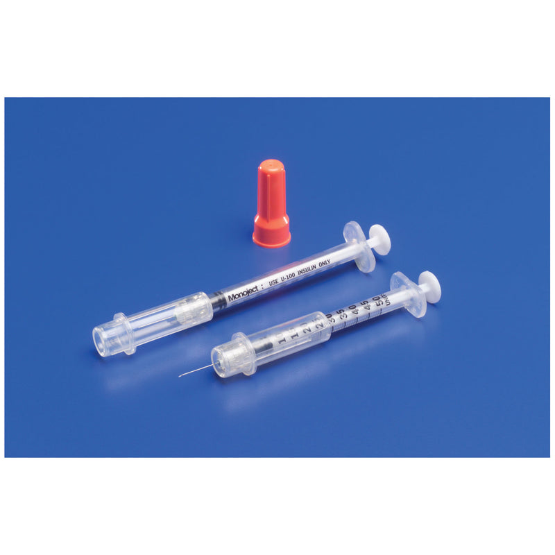 INSULIN SAFETY SYRINGE, 0.3ML, 29G X ½", 100/BX, 5 BX/CS, SOLD AS CASE CARDINAL 261
