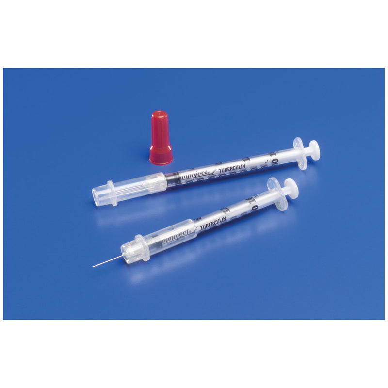 TB SAFETY SYRINGE, 1ML, 25G X 5/8", 100/BX 5 BX/CS, SOLD AS CASE CARDINAL 261