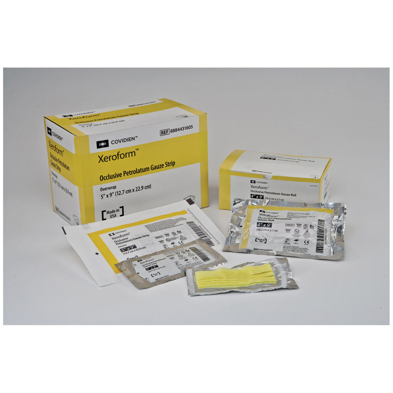 PETROLATUM GAUZE DRESSING, 2" X 2" PATCH PEELABLE FOIL PACKS, 150/CS, SOLD AS CASE CARDINAL 261