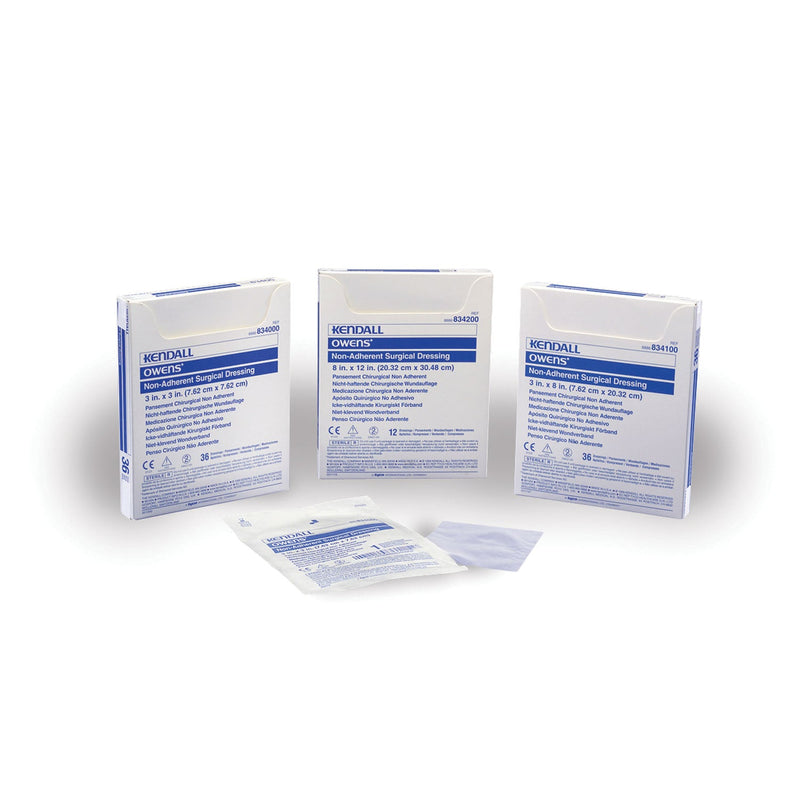Cardinal Health Owens Non-Adherent Surgical Dressing Dressing Surgical Non Adherent3X3 St 36/Ct -8886834000