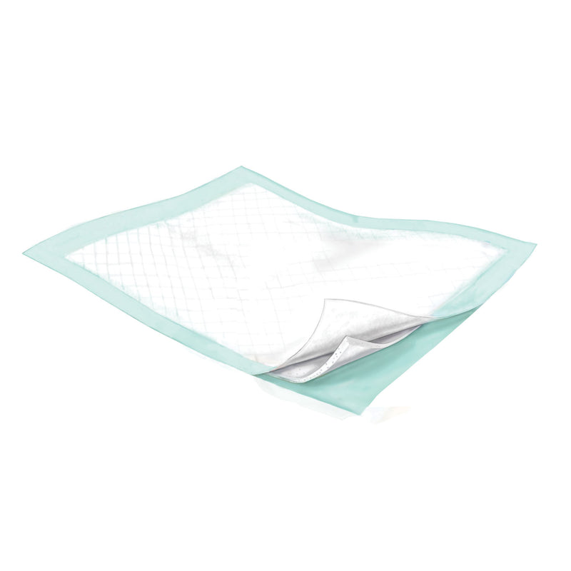 UNDERPAD, 30" X 36", FLUFF/ POLYMER, GREEN, 10/BG, 5 BG/CS, SOLD AS CASE CARDINAL 261