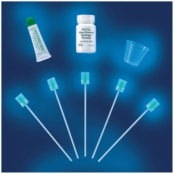 Airlife Ready Care Dentaswab Oral Swabs Swab Oral W/Dentrifrice Polyplus 20/Bg 50Bg/Cs -12257