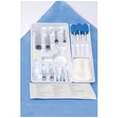 UNIVERSAL BLOCK TRAY CONTENTS: CONTAINS NO DRUGS - 16G HYPO, 25G HYPO, 10CC SYRINGE, 5CC SYRINGE, 3X3 GAUZE PADS, 22"X28" OVAL FEN, SOLD AS CASE AVANO