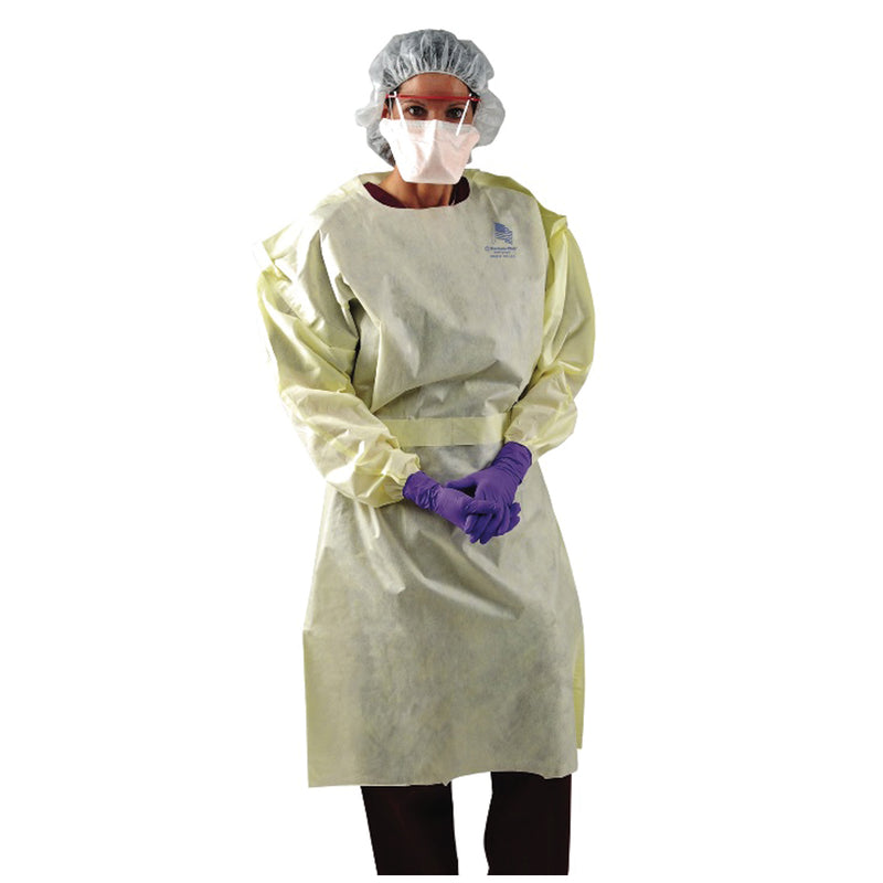 GOWN, ISOLATION, YELLOW, UNIVERSAL, 100/CS, SOLD AS CASE O&M 10000979