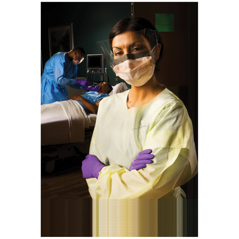 ISOLATION GOWN, YELLOW, LARGE, 100/CS, SOLD AS CASE O&M 10000979