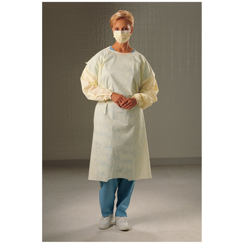 COVER GOWN, YELLOW, X-LARGE, 100/CS, SOLD AS CASE O&M 10000979