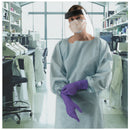 PROCEDURE GOWN, TESTED FOR USE WITH CHEMOTHERAPY, CLOSED-BACK, POLY-COATED, TAPE CLOSURE, SIZE L, 20 3/4 X 12 1/3 X 18 3/4, BLUE, , SOLD AS CASE O&M 1