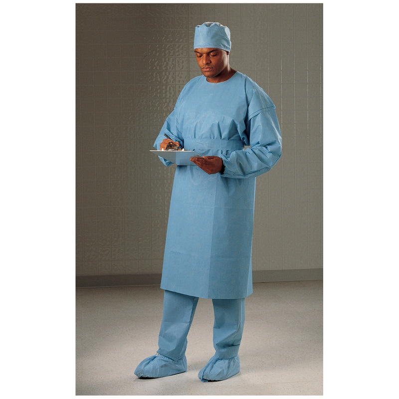 COVER GOWN, BLUE, X-LARGE, 100/CS, SOLD AS CASE O&M 10000979