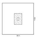 CV INCISE DRAPE, 5/CS, SOLD AS CASE O&M 10000979