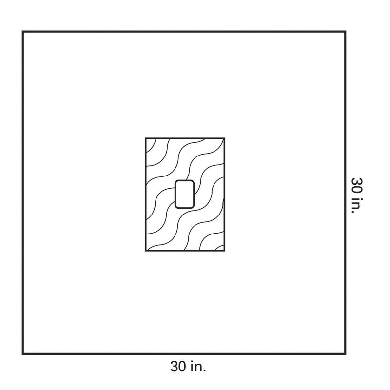 BACK TABLE COVER, HEAVY DUTY, PADDED, 60" X 90" , 300/CS, SOLD AS CASE O&M 10000979