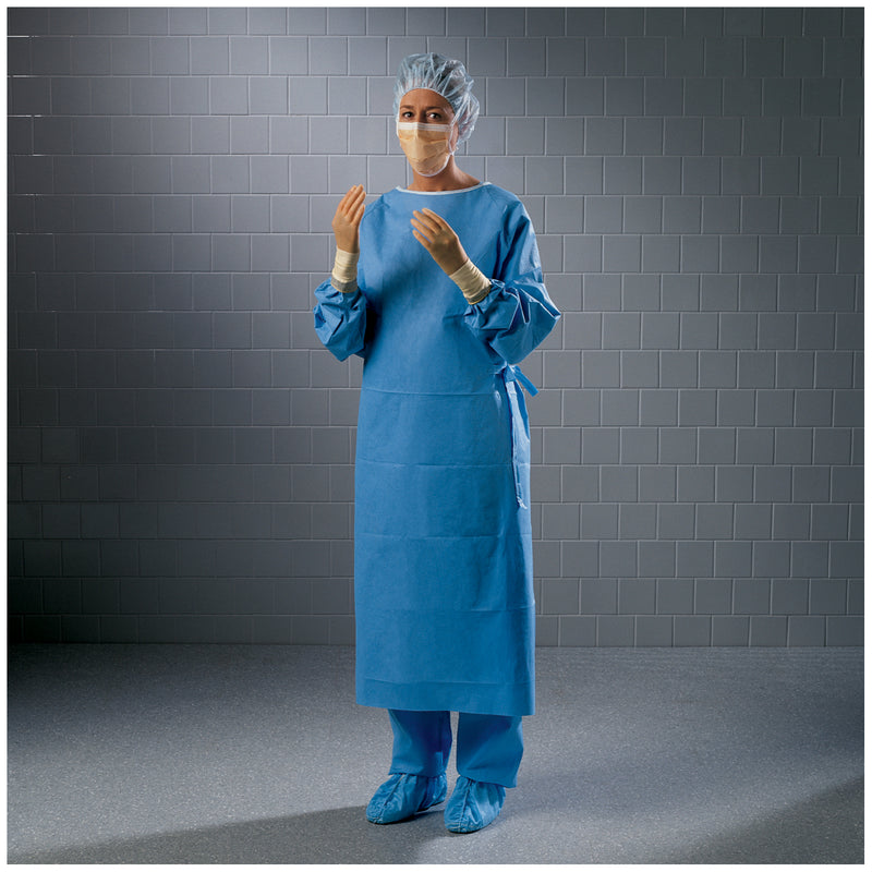 REINFORCED GOWN, RAGLAN SLEEVES, X-LARGE, NON-STERILE, BOOK FOLD, 28/CS, SOLD AS CASE O&M 10000979