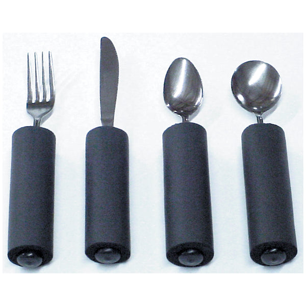 BUILT-UP UTENSILS, SET OF 4 INCLUDES: FORK, KNIFE, TEASPOON & SOUP SPOON, SOLD AS EACH KINSMAN 10000721