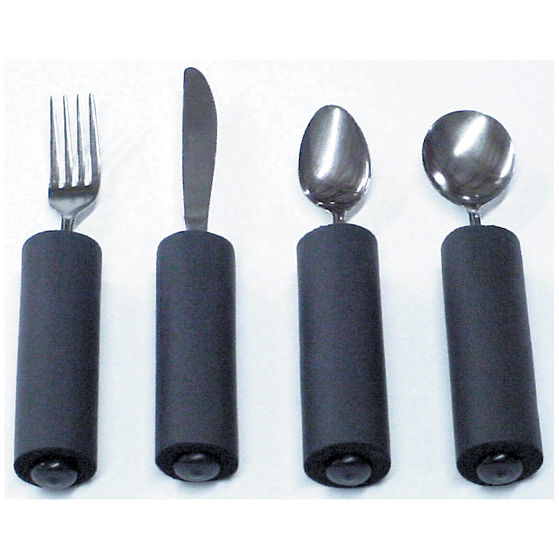 BUILT-UP UTENSILS, SET OF 4 INCLUDES: FORK, KNIFE, TEASPOON & SOUP SPOON, SOLD AS EACH KINSMAN 10000721