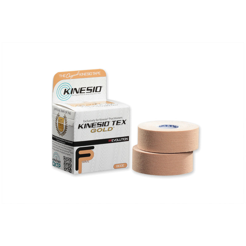GOLD FP TAPE, 2" X 34 YDS, BULK, 1 RL/EA, SOLD AS EACH KINESIO 10000720