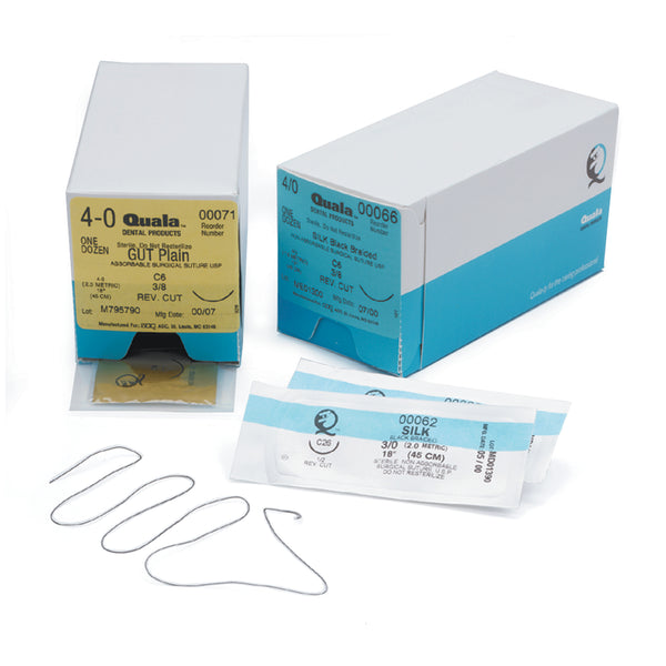 CHROMIC GUT 4/0 C-6 18", 12/BX, SOLD AS BOX QUALA 10000640