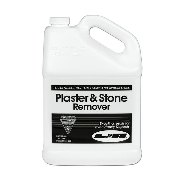 PLASTER & STONE REMOVER, GALLON BOTTLE, 4/CS, SOLD AS CASE L&R 10000109