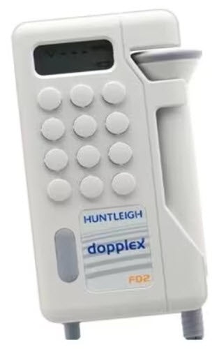 Arjo Fetal Dopplex Ii Pocket Doppler With Xs (Extra Sensitive) Probe Doppler Fd2 W/4Mhz X-Senstvprobe -LUS-FD2-VP4XS