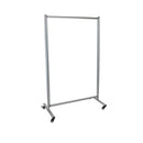 MAGNETIC WHITEBOARD, ROOM DIVIDER, 43"W X 24"D X 75"H, BOARD: 38.5"W X 64"H, SOLD AS EACH LUXOR 10000572