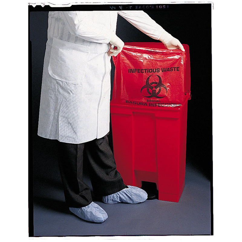 Medegen Sure-Seal Infectious Waste Bags Bag Red 24X24 1.2Mil Sure Sealinfectious Waste 150/Rl/Cs -37-97
