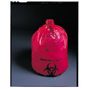 INFECTIOUS WASTE BAG, 23" X 17" X 46", 1.25 MIL, 150/CS, SOLD AS CASE MEDEGEN 10000958