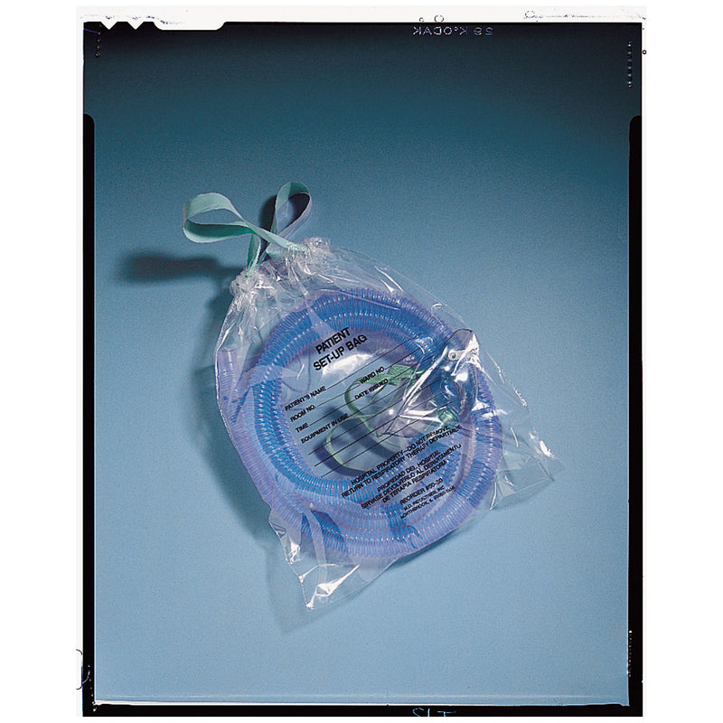 PATIENT BEDSIDE BAG, WHITE, FLORAL PRINT, ADHESIVE TABS, 7" X 11", 2000/CS, SOLD AS CASE MEDEGEN 10000958
