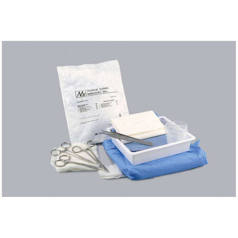 GAUZE, 2"X2" GAUZE, NEEDLE HOLDER, WEBSTER 5", FORCEPS, ADSON 1X2 TEETH 4¾", HEMOSTAT, MOSQUITO, CURVED 5", SCISSORS , MED CUP 60C, SOLD AS CASE MEDIC