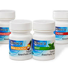 Topical Anesthetic Gel Strawberry 1oz. Jar - MARK3®