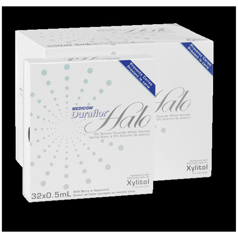 SODIUM FLUORIDE VARNISH, SPEARMINT, 0.5ML UNIT DOSE, 32/BX, SOLD AS BOX MEDICOM, 10000404