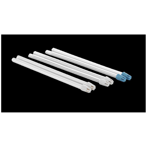 SALIVA EJECTOR, CLEAR, WHITE TIP, 105/BG, 10 BG/CS, SOLD AS CASE MEDICOM, 10000404