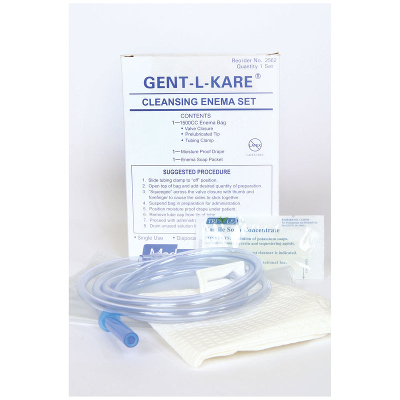 ENEMA BAG SET, 1500ML BAG, 50/CS, SOLD AS CASE MEDEGEN 10000958