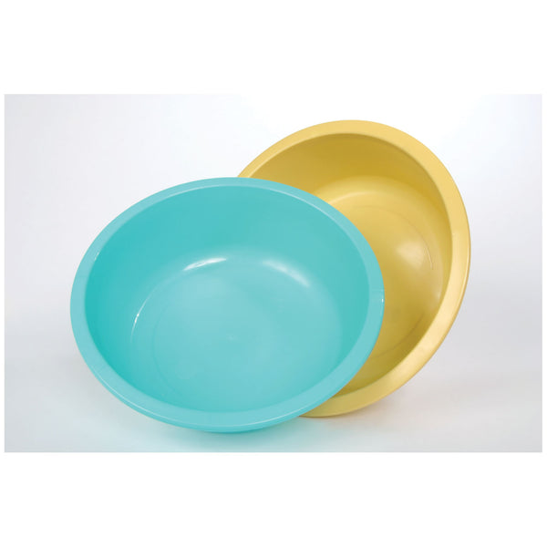 ROUND WASH BASIN, 5L, TURQUOISE, 50/CS, SOLD AS CASE MEDEGEN 10000958