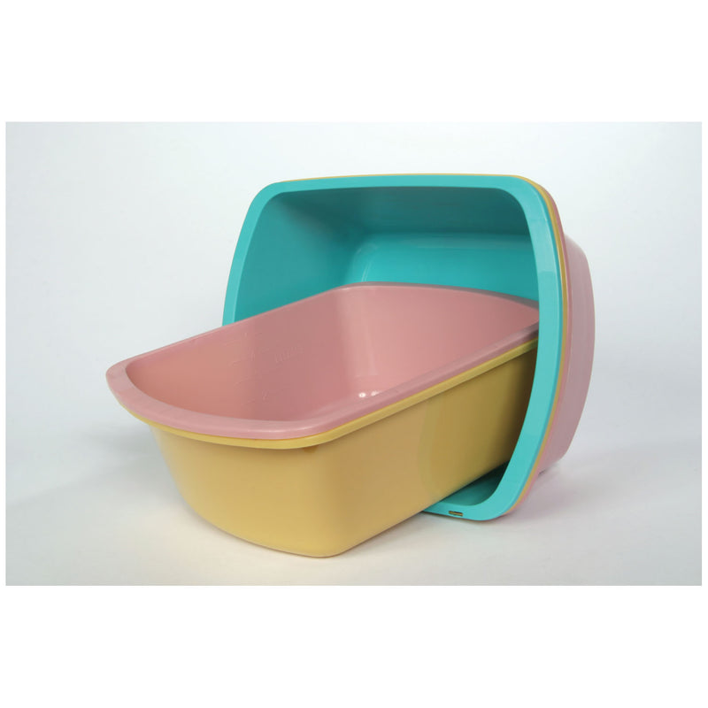WASH BASIN, RECTANGULAR, 6 QT/ 5.7L, DUSTY ROSE, 50/CS, SOLD AS CASE MEDEGEN 10000958